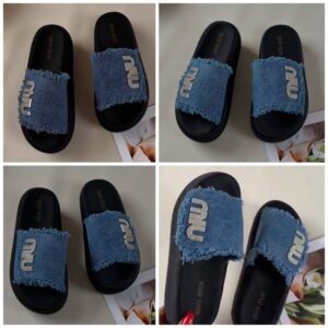 Jean sandals
